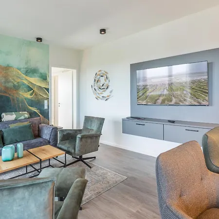 Apartmenthaus Vor Den Halligen Wattblick De Luxe 公寓