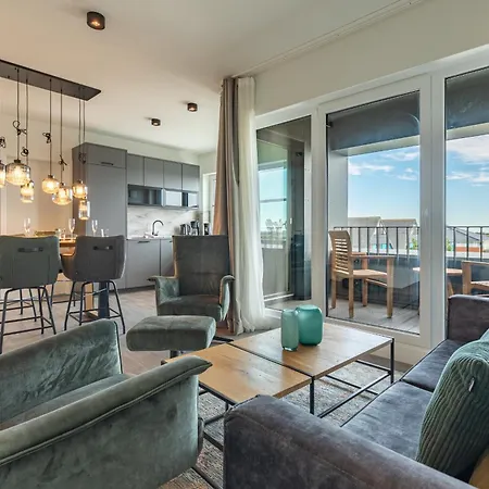 Apartment Apartmenthaus Vor Den Halligen Wattblick De Luxe