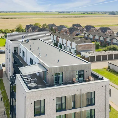 公寓 Apartmenthaus Vor Den Halligen Wattblick De Luxe *